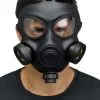 Fun World Gas Mask Adult Costume With Toy Respirator