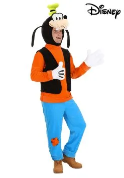 Fun Costumes Deluxe Goofy Costume For Adults -Disney Costumes Sales adult deluxe goofy costume alt 6