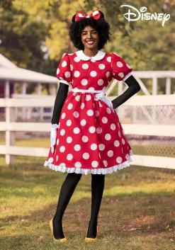 Fun Costumes Disney Deluxe Minnie Mouse Adult Costume