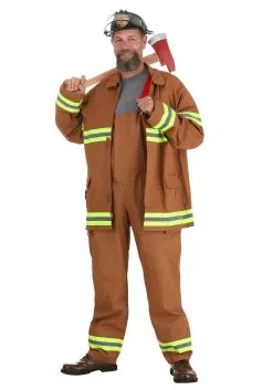 Aeromax Adult's Firefighter Costume