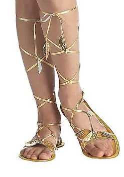 California Costume Collection Goddess Adult Sandals