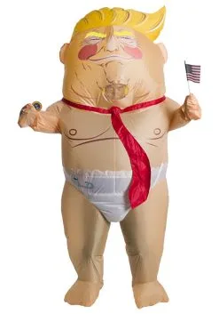 Rubies Costume Co. Inc Adult Inflatable Overinflated Ego Politician Costume With Sound