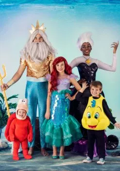 Fun Costumes Disney The Little Mermaid King Triton Costume For Men -Disney Costumes Sales adult king triton costume alt 2
