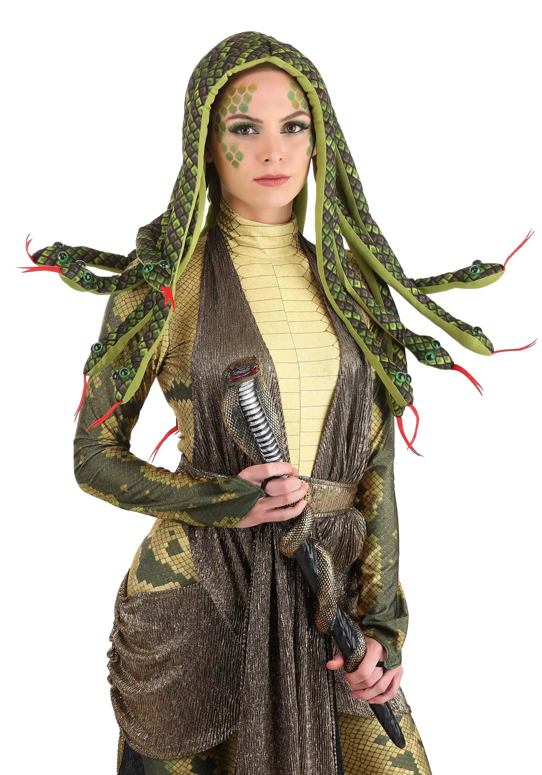 Fun Costumes Medusa Snake Wig For Adults 3 Fun Costumes Medusa Snake Wig For Adults