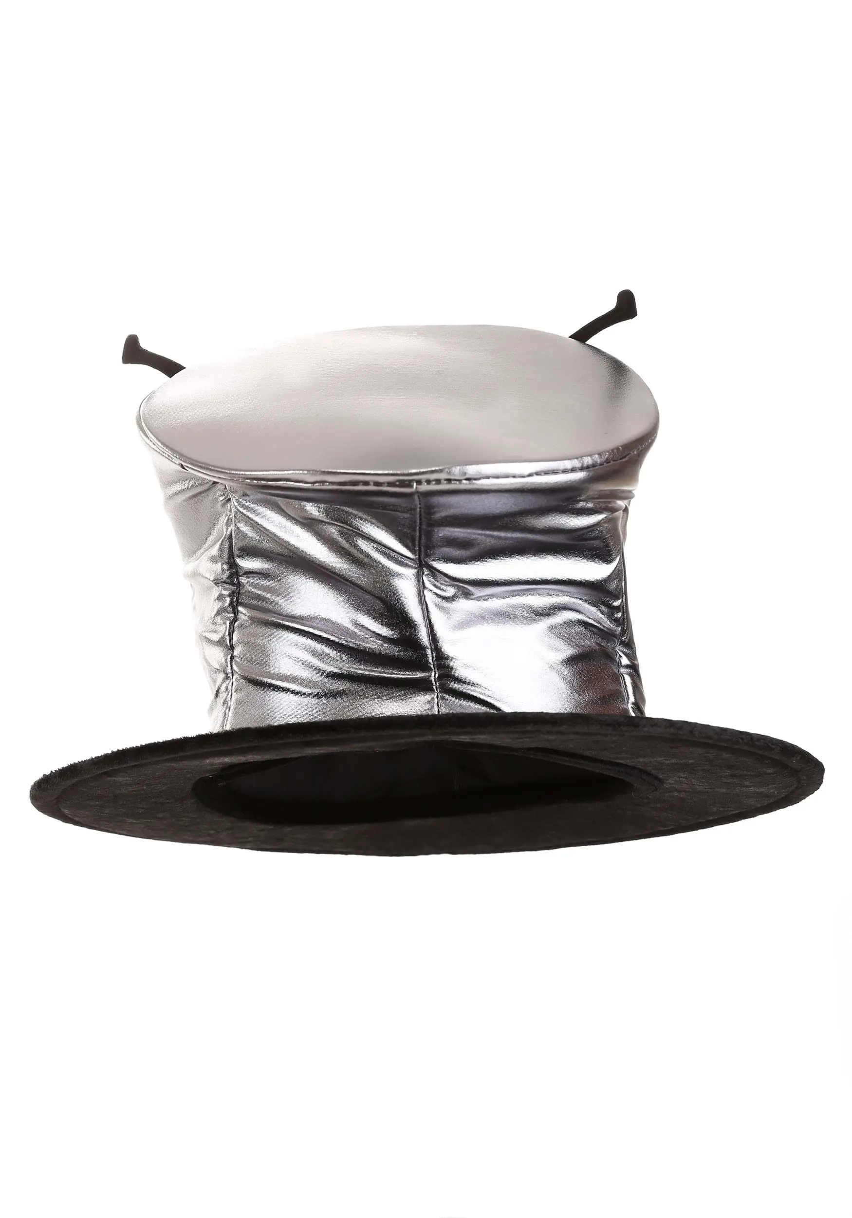 Elope Silver Ovo Top Hat For Adults 7 Elope Silver Ovo Top Hat For Adults - Image 5
