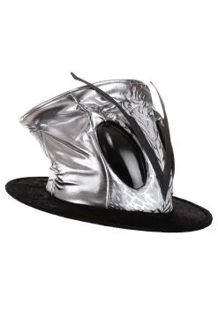 Elope Silver Ovo Top Hat For Adults 15 Elope Silver Ovo Top Hat For Adults -Disney Costumes Sales adult ovo top hat alt 5