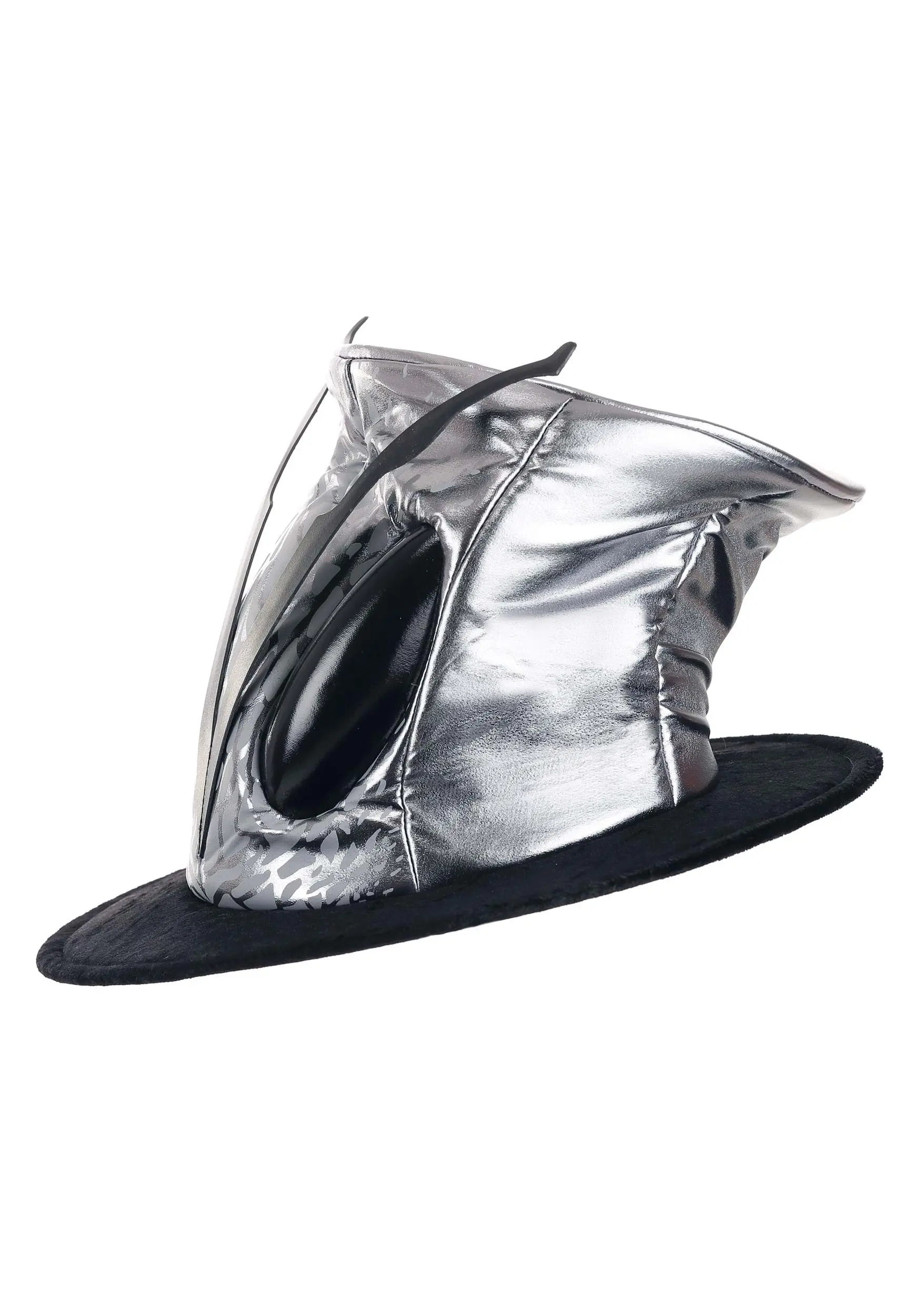 Elope Silver Ovo Top Hat For Adults 9 Elope Silver Ovo Top Hat For Adults - Image 7