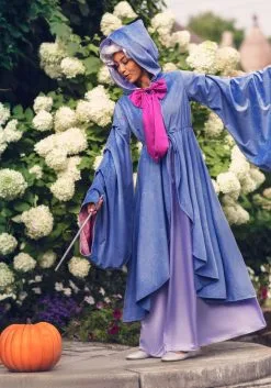 Fun Costumes Disney Premium Fairy Godmother Adult Costume -Disney Costumes Sales adult premium fairy godmother costume alt 1
