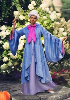 Fun Costumes Disney Premium Fairy Godmother Adult Costume -Disney Costumes Sales adult premium fairy godmother costume alt 2