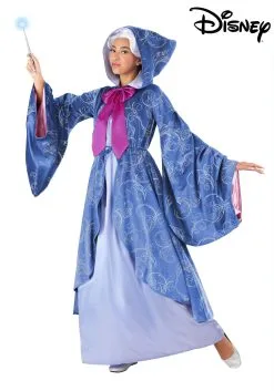 Fun Costumes Disney Premium Fairy Godmother Adult Costume -Disney Costumes Sales adult premium fairy godmother costume alt 5