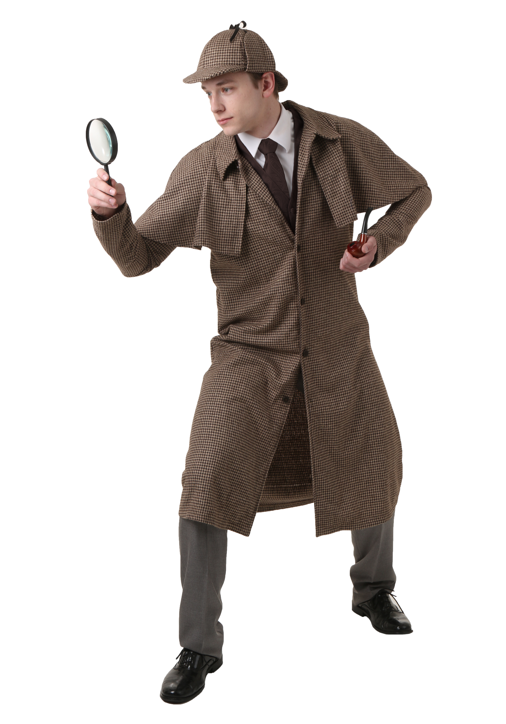 Fun Costumes Adult Sherlock Holmes Costume 3 Fun Costumes Adult Sherlock Holmes Costume