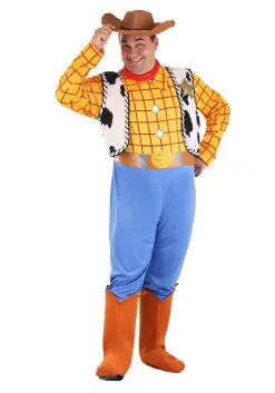 Disguise Men's Plus Size Toy Story Woody Costume