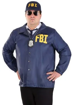 Fun Costumes Plus Size FBI Costume Set
