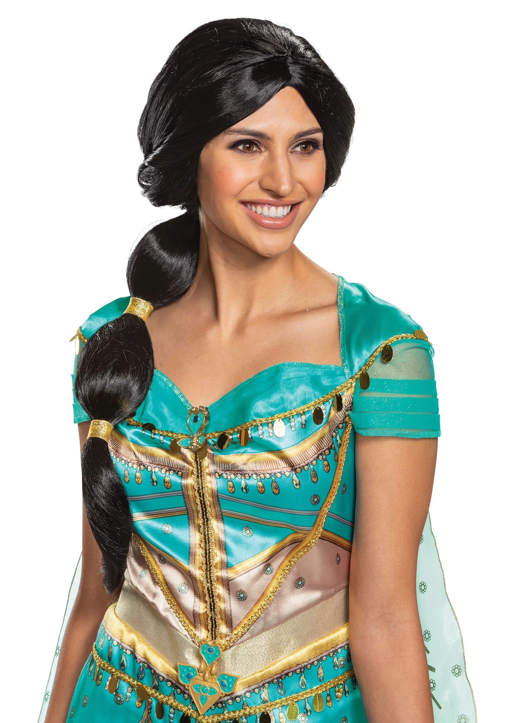 Disguise Aladdin Live Action Adult Jasmine Wig 3 Disguise Aladdin Live Action Adult Jasmine Wig