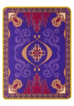 Northwest Company Aladdin Magic Carpet Micro Raschel Throw Blanket 5 Northwest Company Aladdin Magic Carpet Micro Raschel Throw Blanket -Disney Costumes Sales aladdin magic carpet micro raschel throw alt 1