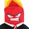 Zhenjiang Lian Yew Every Age Garment Accessories A Disney Pixar Inside Out Anger Full-Head Mask 1 Zhenjiang Lian Yew Every Age Garment Accessories A Disney Pixar Inside Out Anger Full-Head Mask -Disney Costumes Sales anger plush mask hat