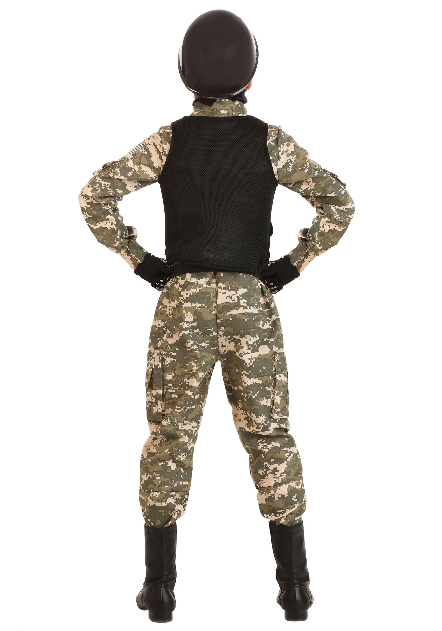 Fun Costumes Child Battle Soldier Costume 4 Fun Costumes Child Battle Soldier Costume - Image 2