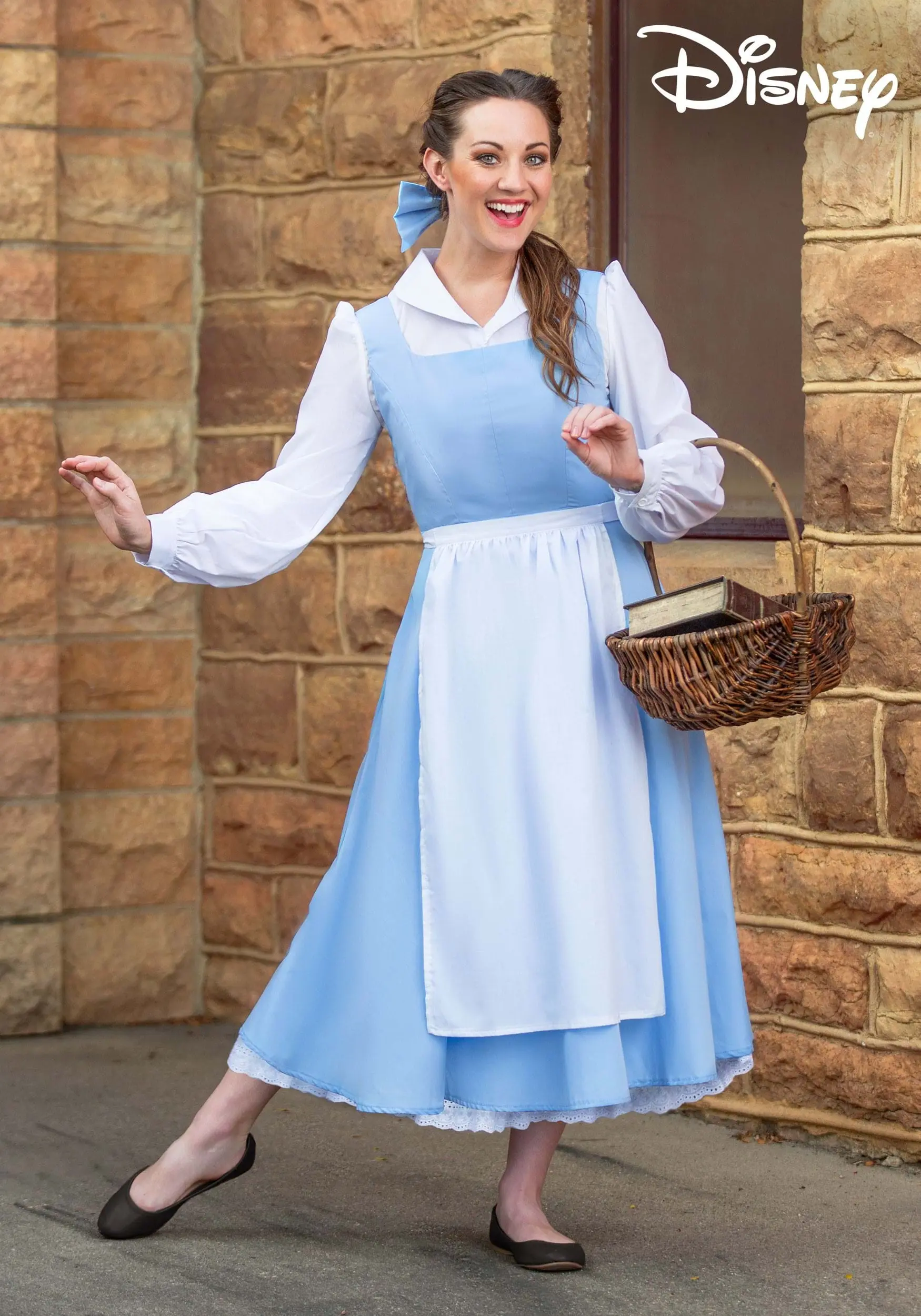 Fun Costumes Belle Blue Dress Costume For Women From Disney's Beauty And The Beast 3 Fun Costumes Belle Blue Dress Costume For Women From Disney's Beauty And The Beast