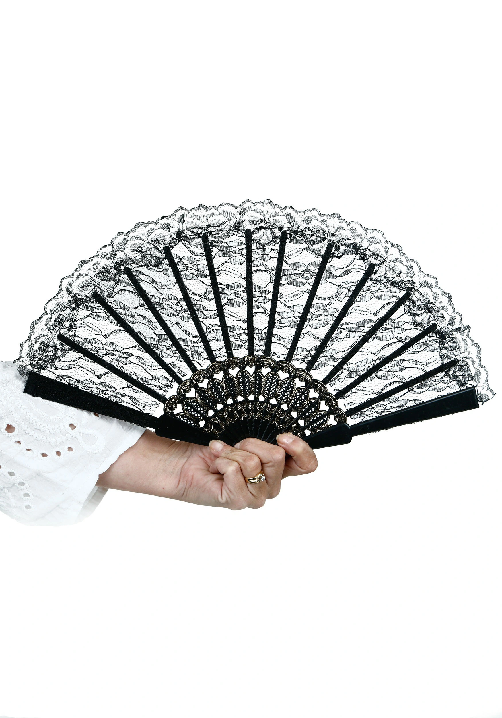 Forum Novelties, Inc Black Lace Fan 3 Forum Novelties, Inc Black Lace Fan