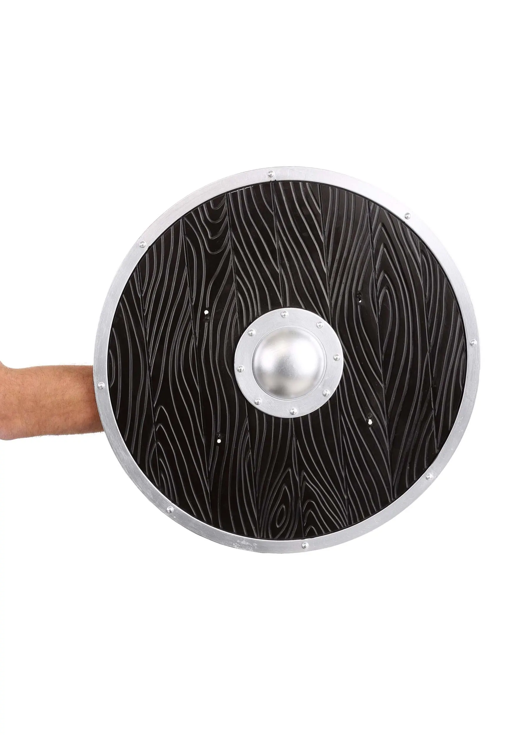 Woo Hing Black Viking Wood-Look Shield 3 Woo Hing Black Viking Wood-Look Shield