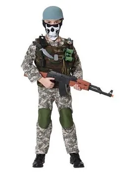 Rubies Costume Co. Inc Boys Camo Trooper Costume