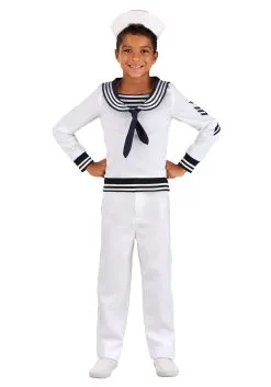 Fun Costumes Deckhand Sailor Costume For Boys