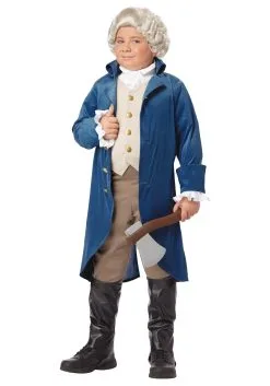 California Costume Collection Boys George Washington Costume