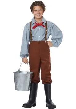 California Costume Collection Boys Pioneer Boy Costume