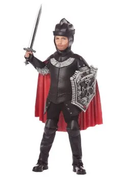 California Costume Collection Boys The Black Knight Costume