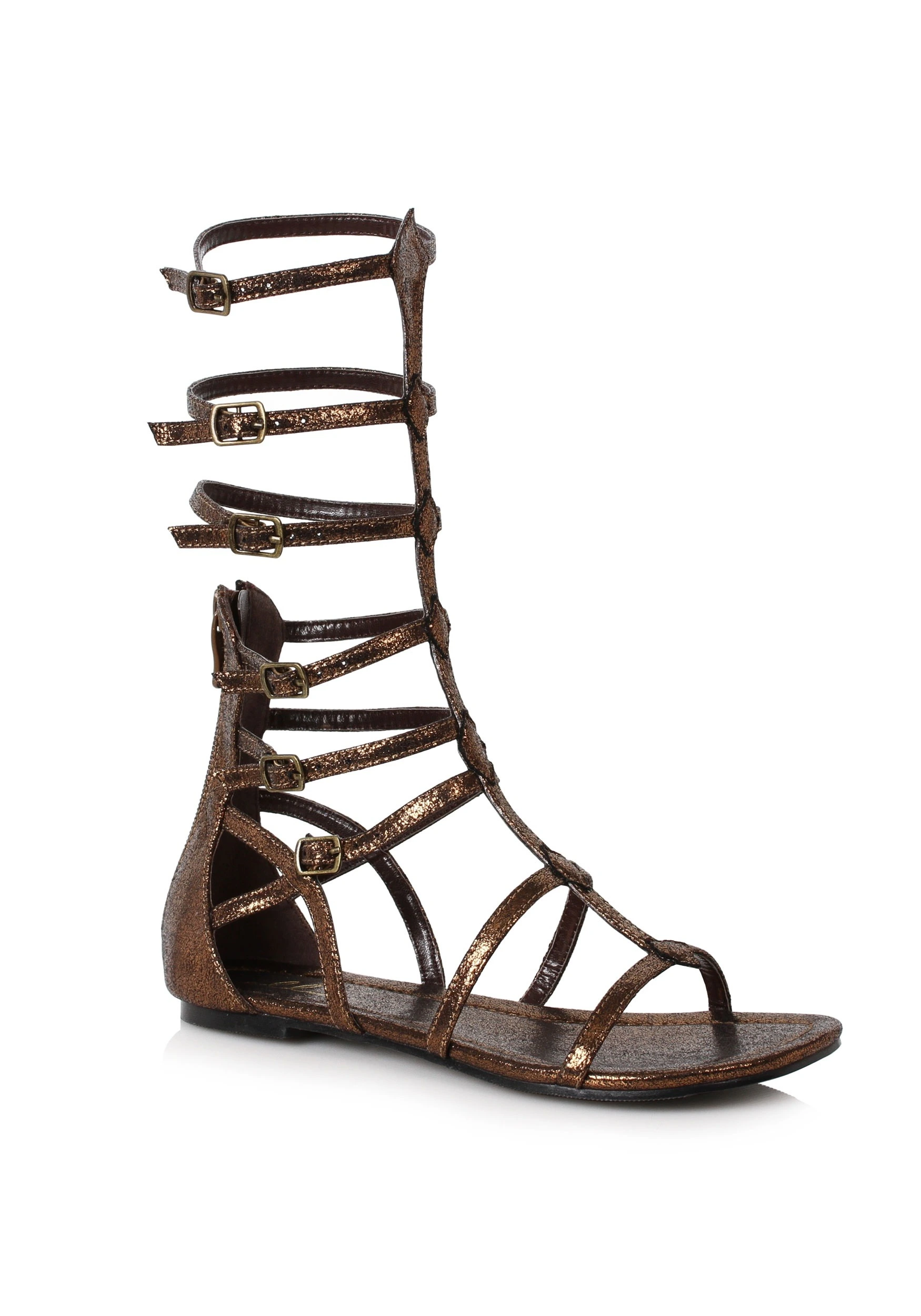 Ellie Adult Bronze Warrior Sandals 3 Ellie Adult Bronze Warrior Sandals