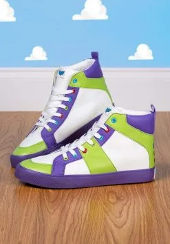 Ground Up Kid's Buzz Lightyear Youth High Top Shoes