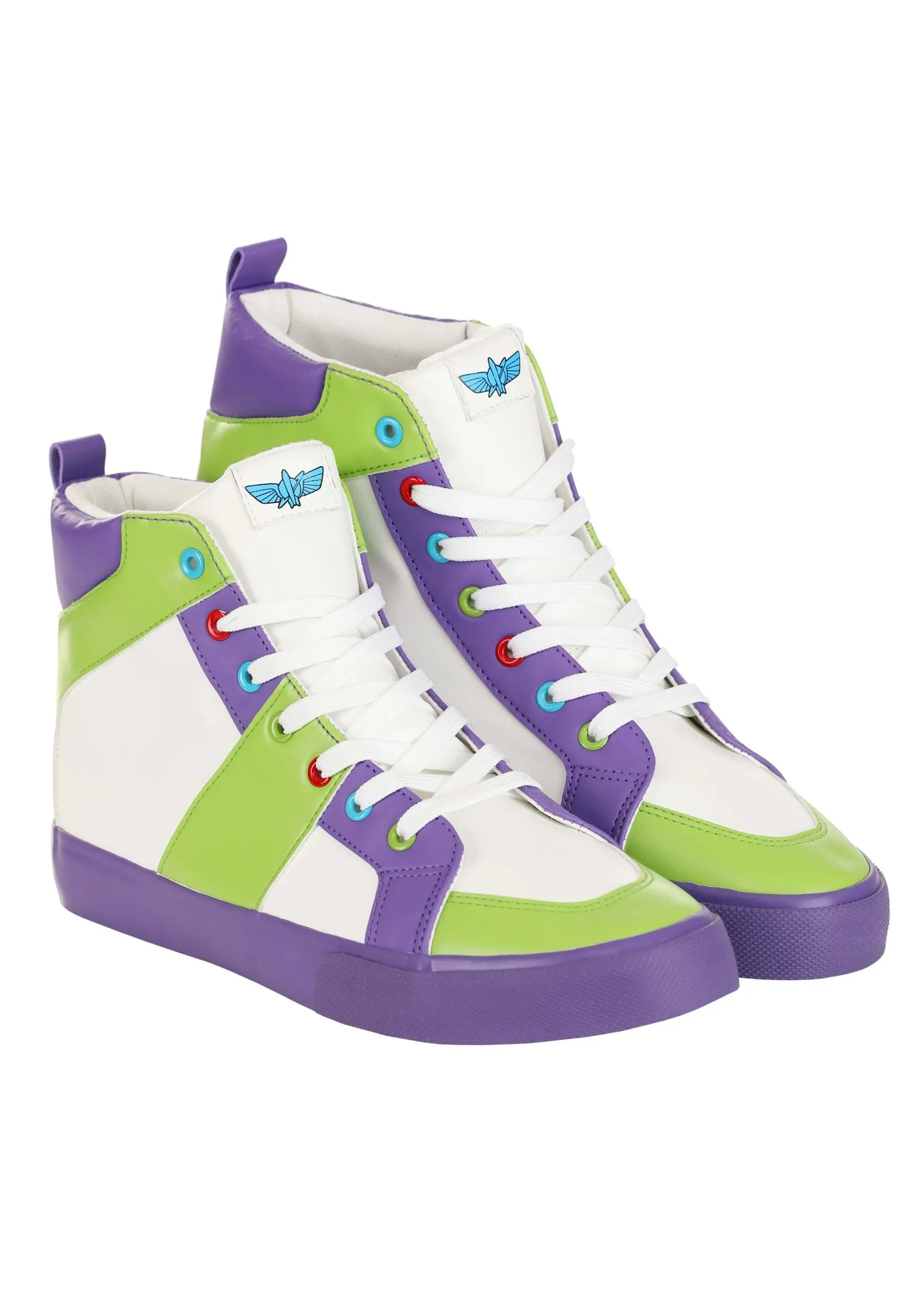 Ground Up Kid's Buzz Lightyear Youth High Top Shoes 4 Ground Up Kid's Buzz Lightyear Youth High Top Shoes - Image 2
