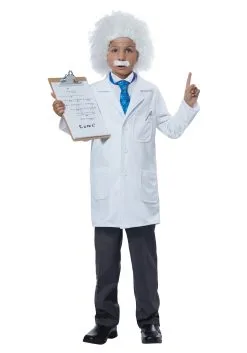 California Costume Collection Albert Einstein/Physicist Costume For Kids
