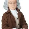 California Costume Collection Boys Benjamin Franklin Wig