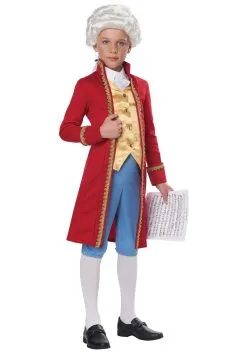 California Costume Collection Kids Classical Composer Costume