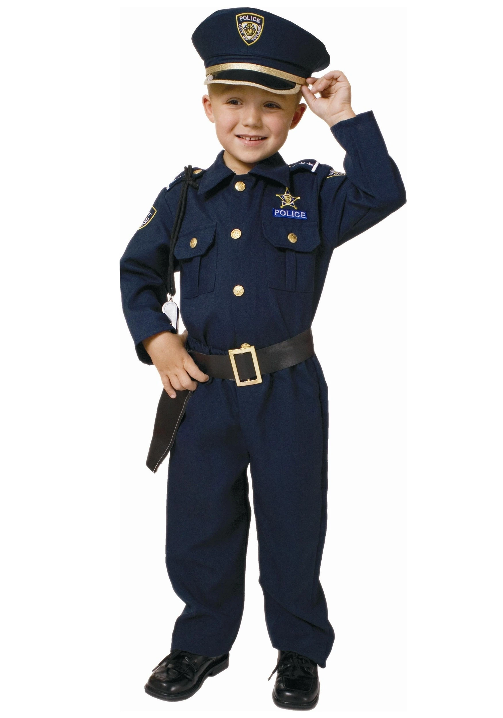 Dress Up America Child Deluxe Police Officer Costume 3 Dress Up America Child Deluxe Police Officer Costume