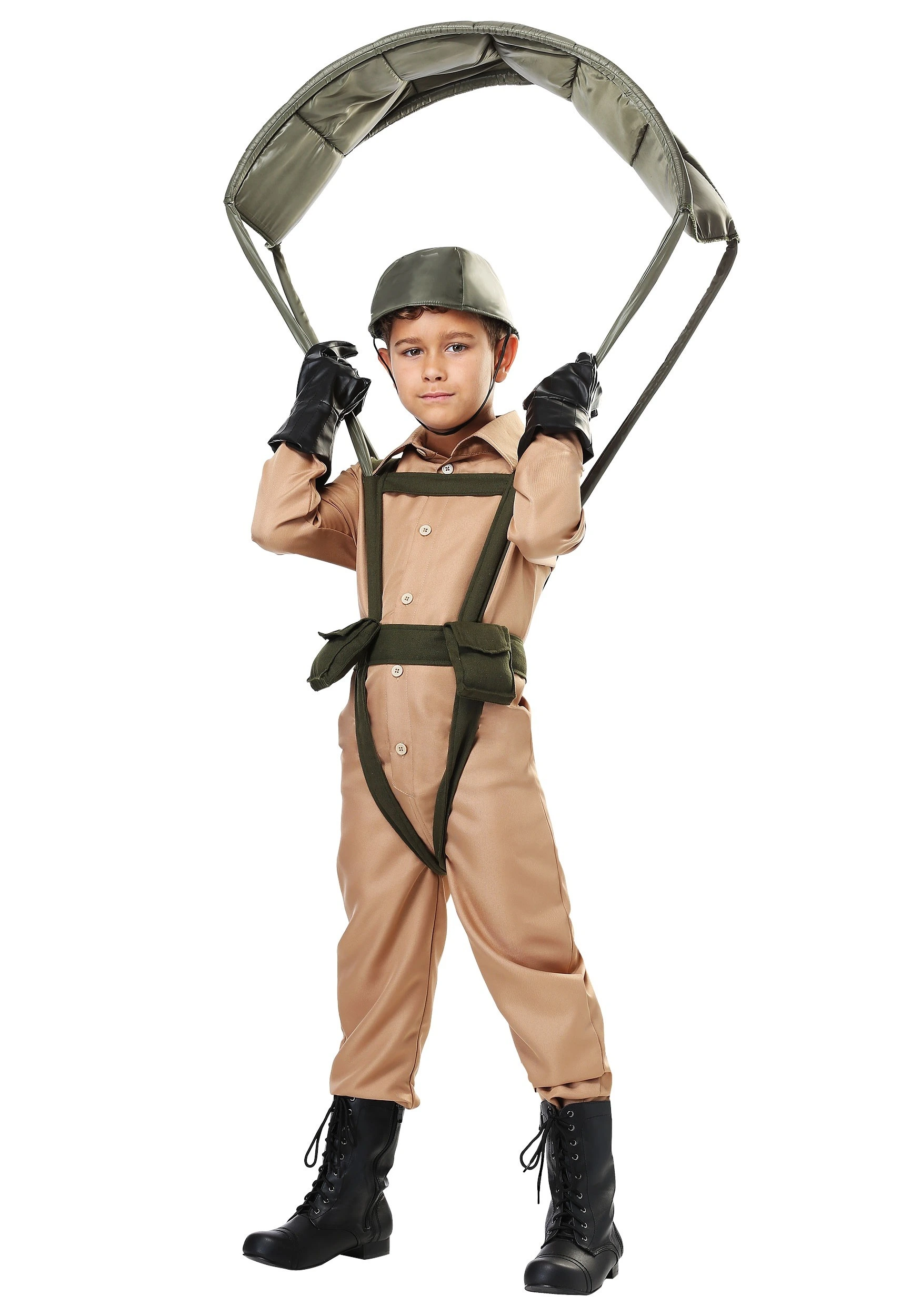 Fun Costumes Child Paratrooper Costume 3 Fun Costumes Child Paratrooper Costume
