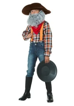 Fun Costumes Boys Prospector Costume
