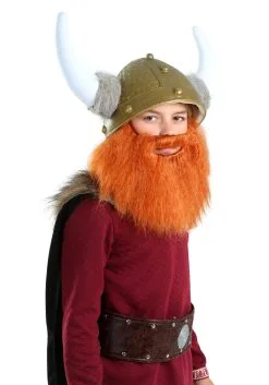 Partytime Costume & Lingerie (Yiwu) Factory Boys Red Viking Beard
