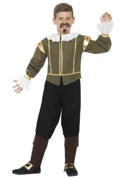 Smiffys Boys Shakespeare Costume