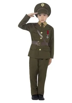 Smiffys Child's Army Officer Costume