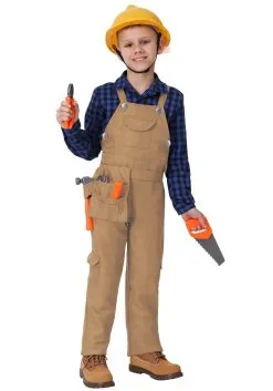 Fun Costumes Kid's Construction Worker Costume