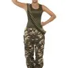 Smiffys Female Khaki Camo Costume