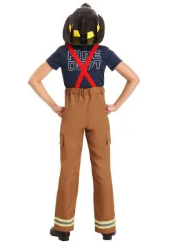 Fun Costumes Girl's Fire Captain Costume -Disney Costumes Sales fire captain costume girls alt1