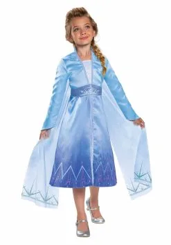 Disguise Frozen 2 Girls Elsa Prestige Costume 9 Disguise Frozen 2 Girls Elsa Prestige Costume -Disney Costumes Sales frozen 2 elsa prestige costume for girls alt3