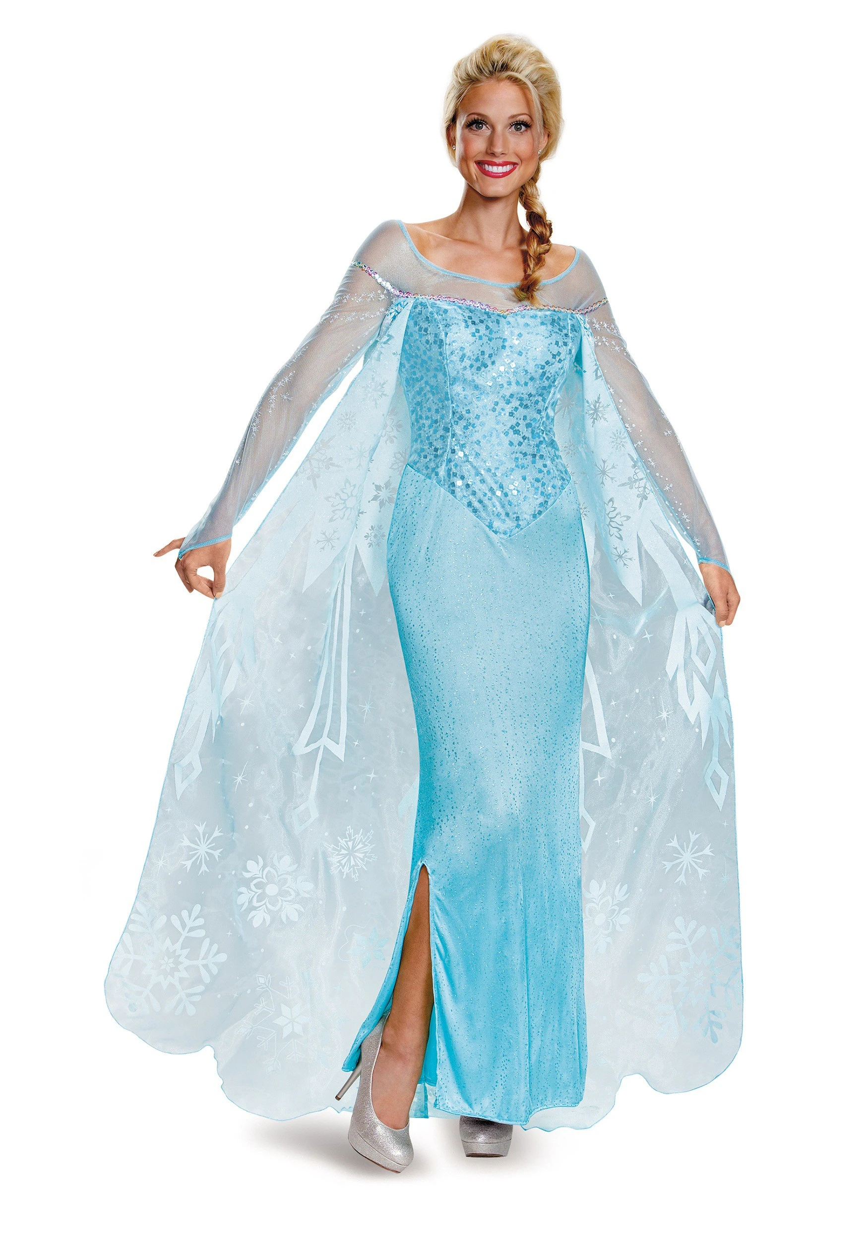 Disguise Frozen Adult Elsa Prestige Costume 3 Disguise Frozen Adult Elsa Prestige Costume