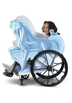 Disguise Adaptive Frozen Ice Nokk Wheelchair Cover Costume -Disney Costumes Sales frozen ice nokk adaptive wheelchair cover alt 2