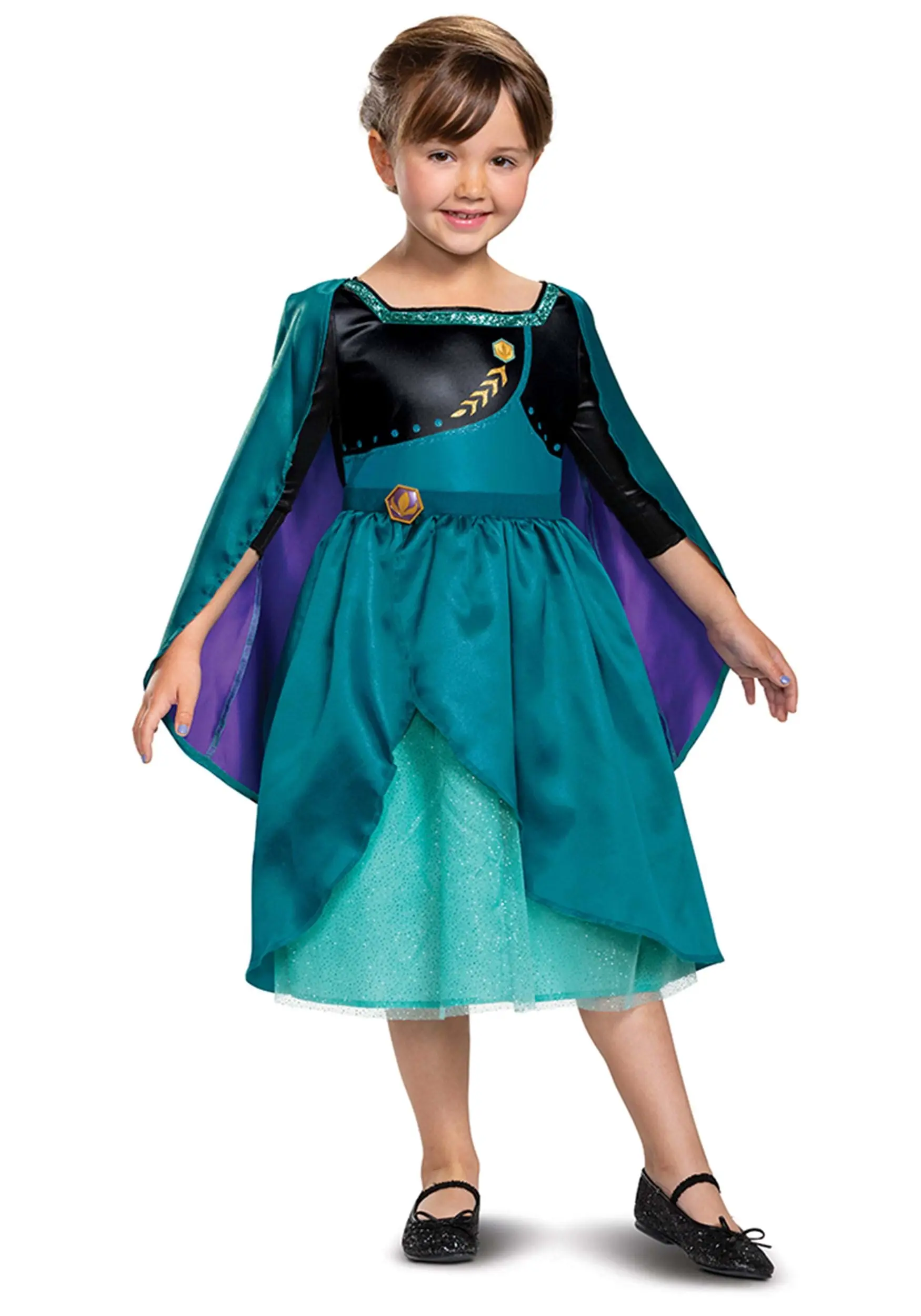 Disguise Frozen Queen Anna Classic Costume For Kids 5 Disguise Frozen Queen Anna Classic Costume For Kids - Image 3