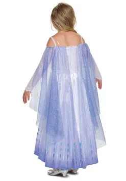 Disguise Deluxe Frozen Snow Queen Elsa Kids Costume -Disney Costumes Sales frozen snow queen elsa deluxe costume for kids alt 1