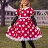 Fun Costumes Deluxe Disney Minnie Mouse Costume For Girls